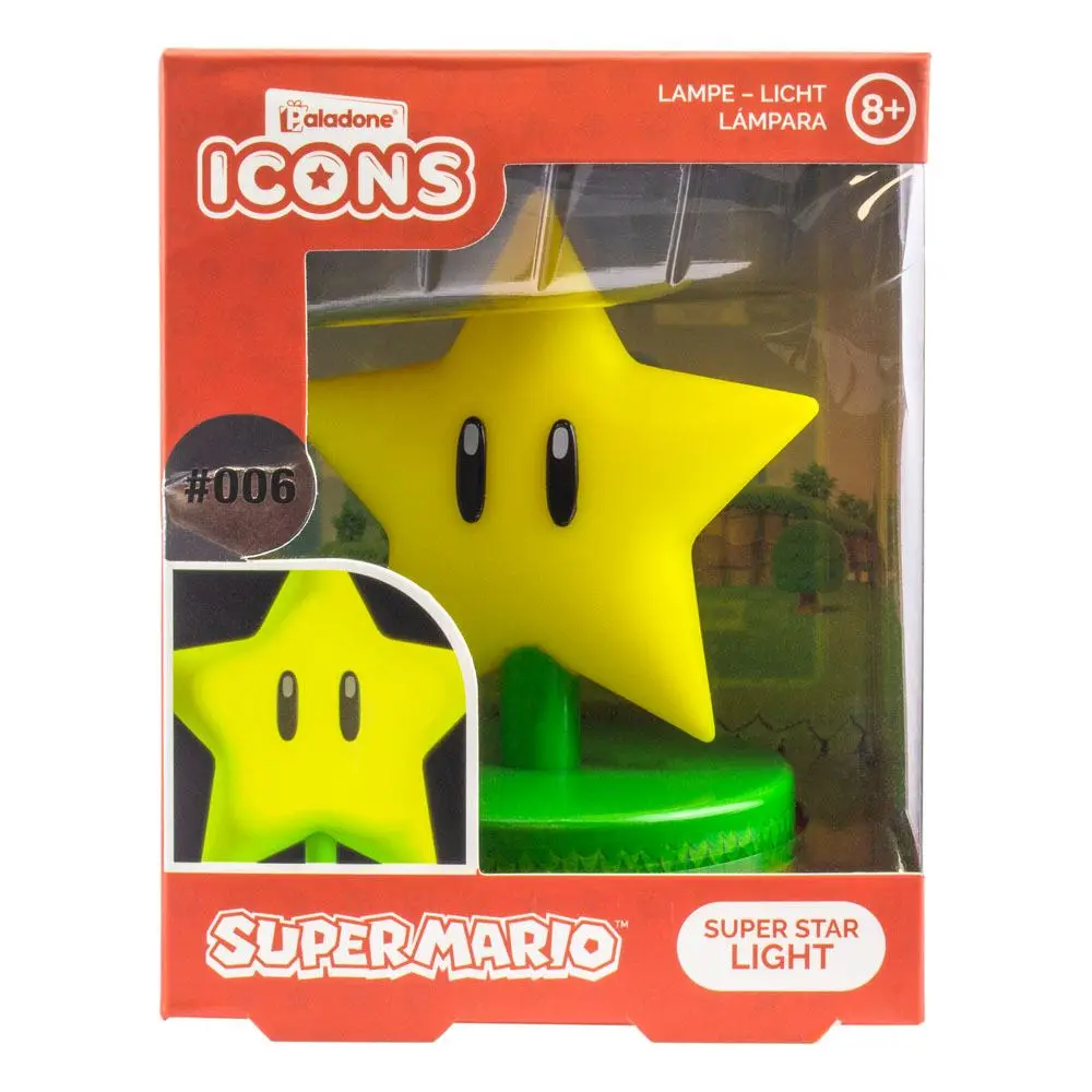 Super Mario Icon Light Super Star (V2) product photo