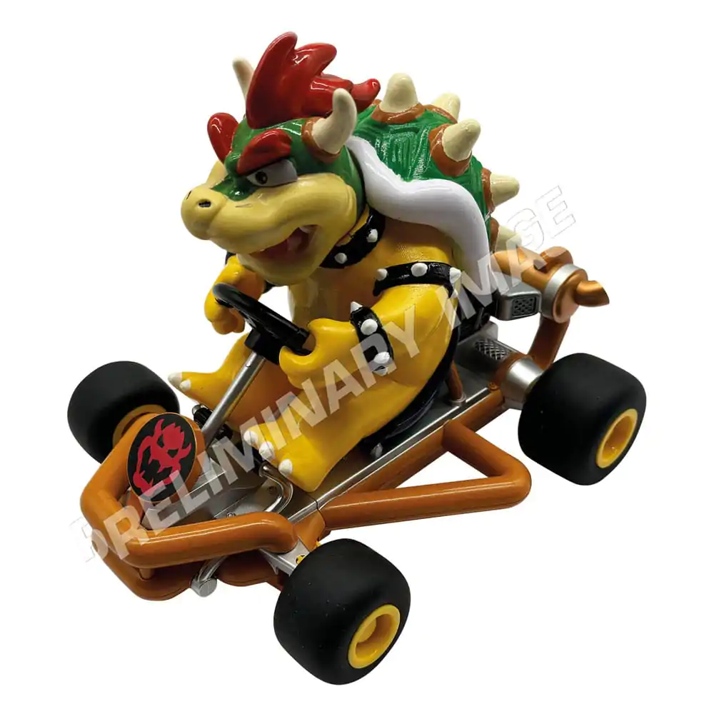 Super Mario Kart RC remote-controlled Car 1/18 2.4GHz Pipe Kart Bowser product photo