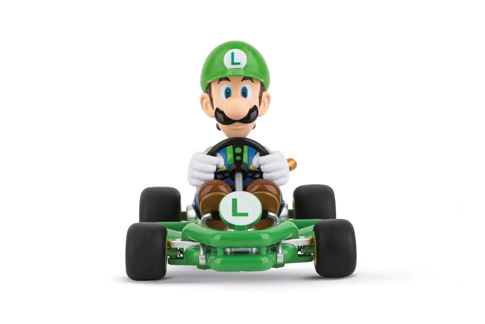 Super Mario Kart RC remote-controlled Car 1/18 2.4GHz Pipe Kart Luigi product photo