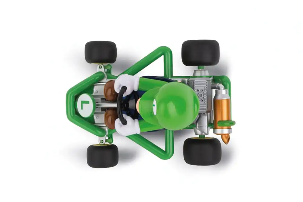 Super Mario Kart RC remote-controlled Car 1/18 2.4GHz Pipe Kart Luigi product photo