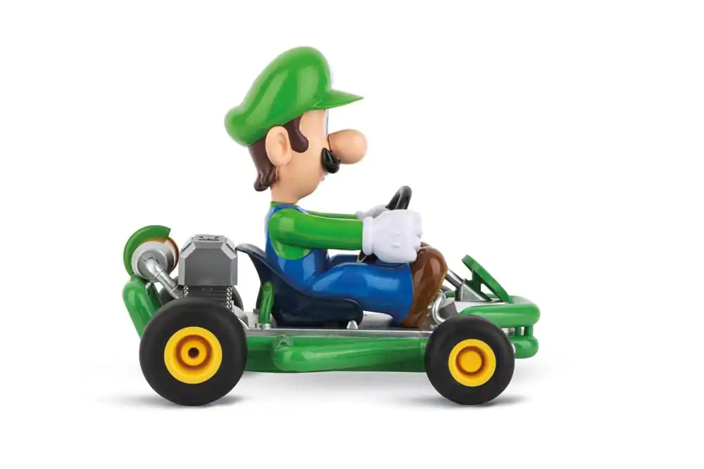 Super Mario Kart RC remote-controlled Car 1/18 2.4GHz Pipe Kart Luigi product photo