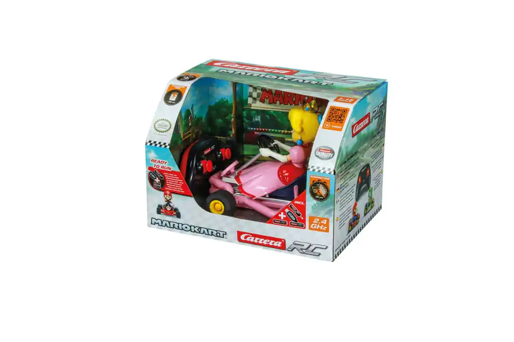 Super Mario Kart RC remote-controlled Car 1/18 2.4GHz Pipe Kart Peach product photo