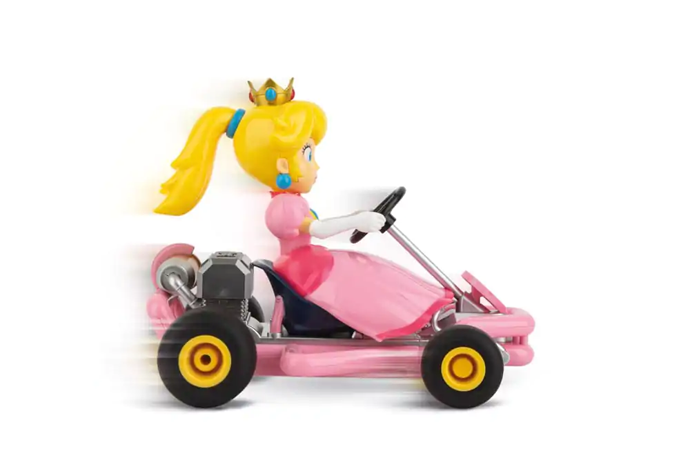 Super Mario Kart RC remote-controlled Car 1/18 2.4GHz Pipe Kart Peach product photo