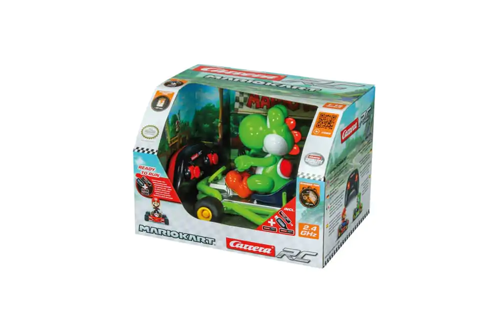 Super Mario Kart RC remote-controlled Car 1/18 2.4GHz Pipe Kart Yoshi product photo