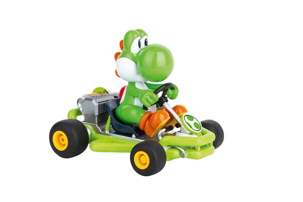Super Mario Kart RC remote-controlled Car 1/18 2.4GHz Pipe Kart Yoshi product photo