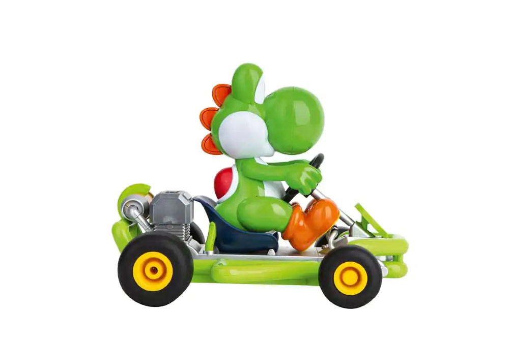 Super Mario Kart RC remote-controlled Car 1/18 2.4GHz Pipe Kart Yoshi product photo