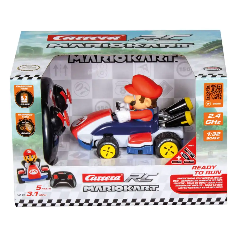 Super Mario Kart RC remote-controlled Race Kart 1/32 2.4GHz Mario product photo