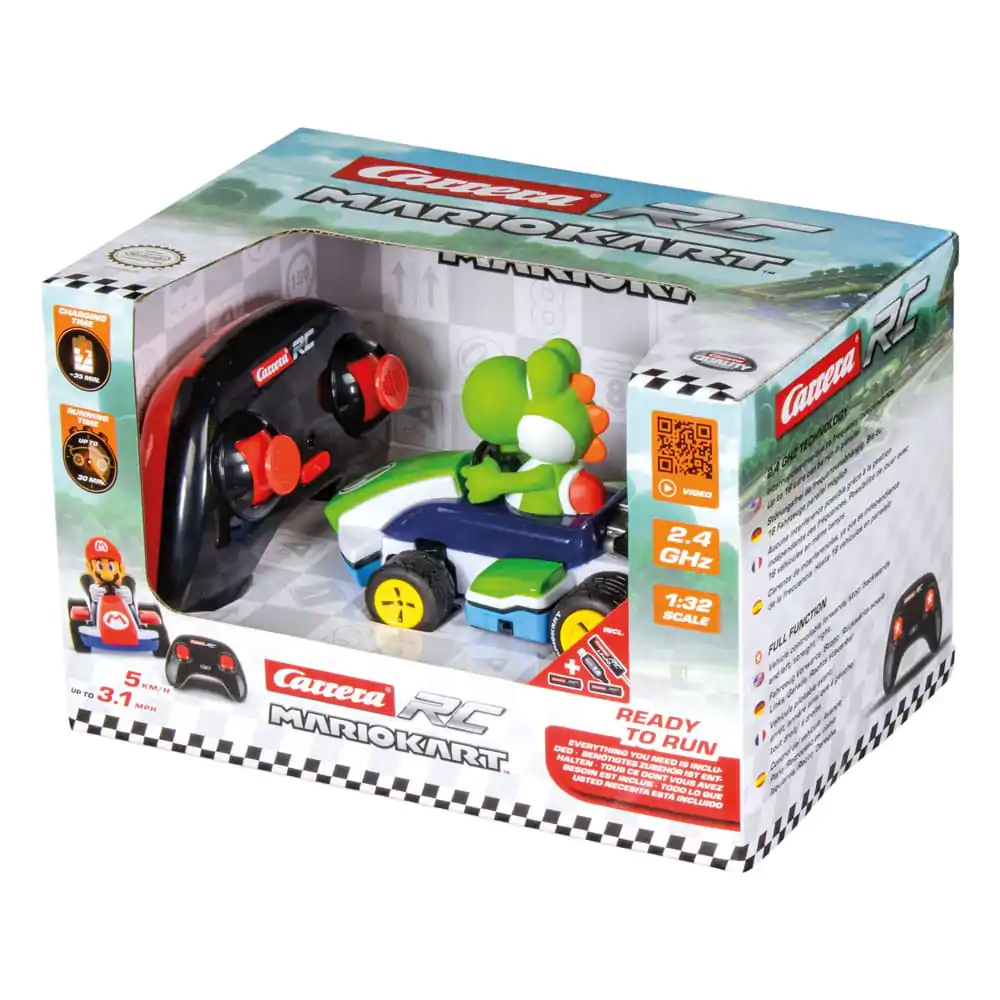 Super Mario Kart RC remote-controlled Race Kart 1/32 2.4GHz Yoshi product photo