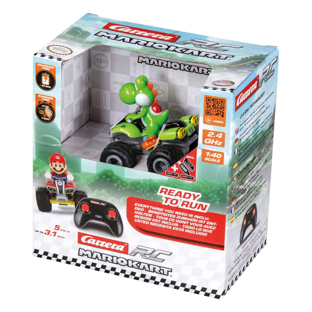 Super Mario Kart RC remote-controlled Quad 1/40 2.4GHz Yoshi product photo