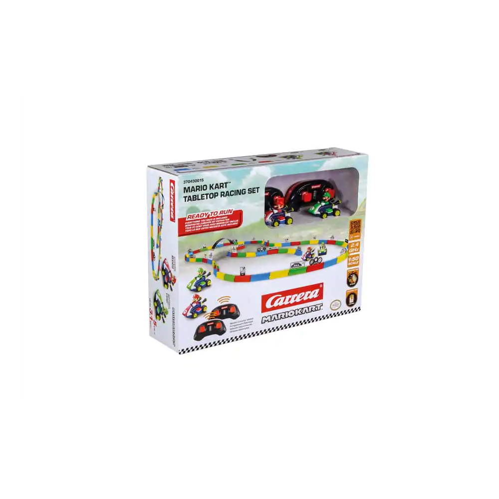 Super Mario Kart RC remote-controlled Car 1/43 2.4GHz Tabletop Racing Set Mario product photo