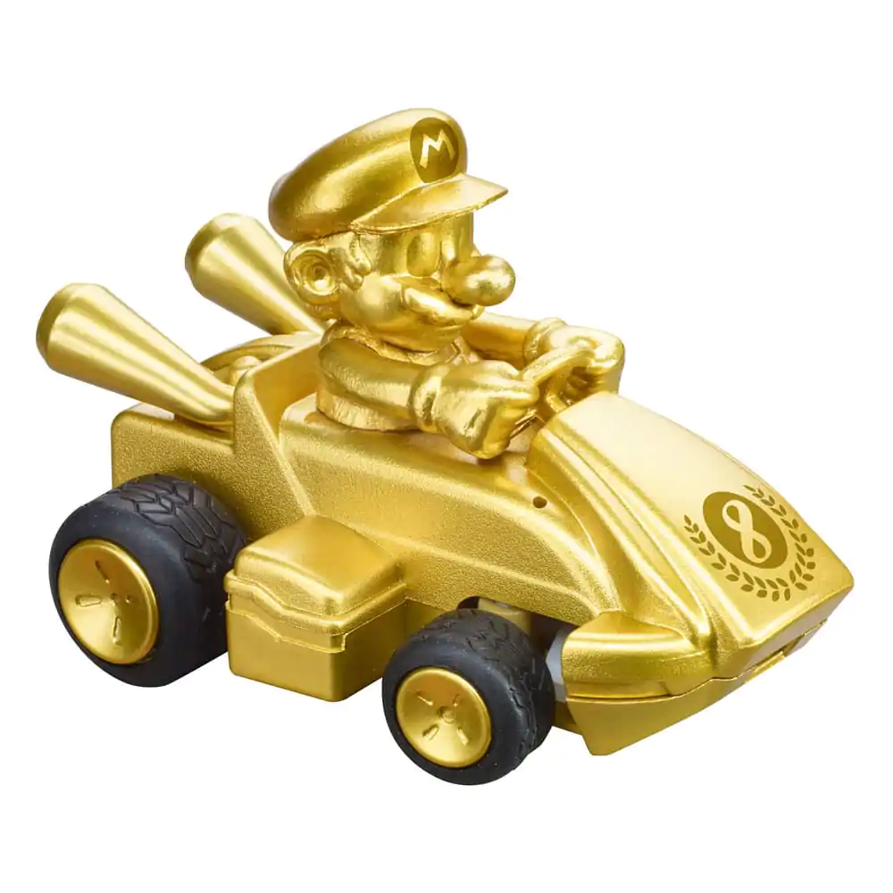 Super Mario Kart RC remote-controlled Car 1/50 2.4GHz Mini Mario Gold  product photo