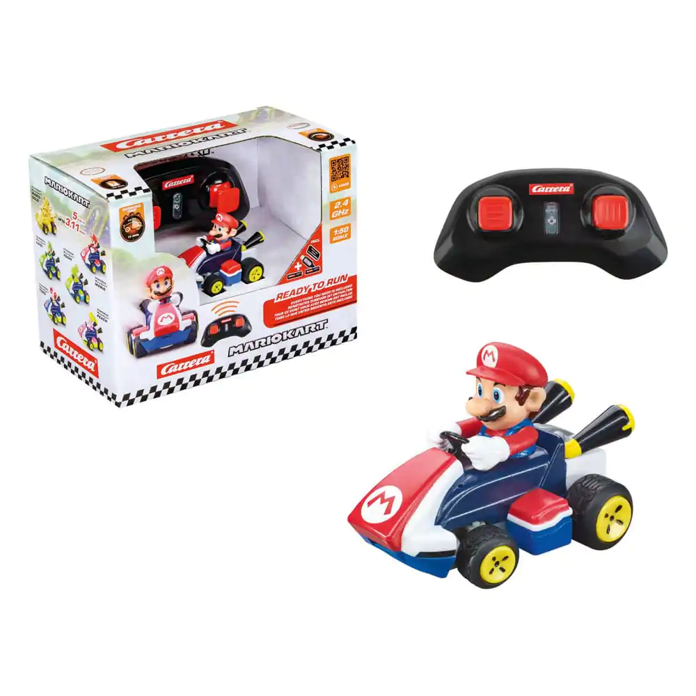 Super Mario Kart RC remote-controlled Car 1/50 2.4GHz Mini Mario  product photo