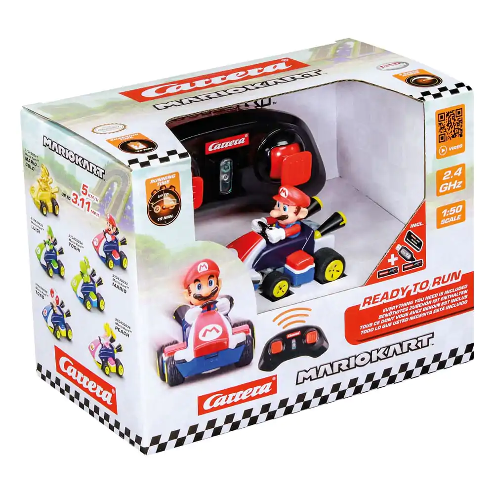 Super Mario Kart RC remote-controlled Car 1/50 2.4GHz Mini Mario  product photo