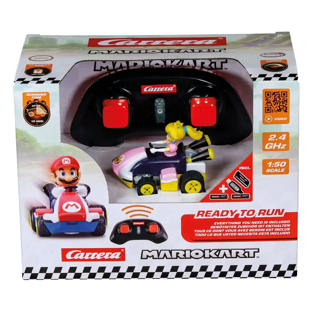 Super Mario Kart RC remote-controlled Car 1/50 2.4GHz Mini Peach product photo