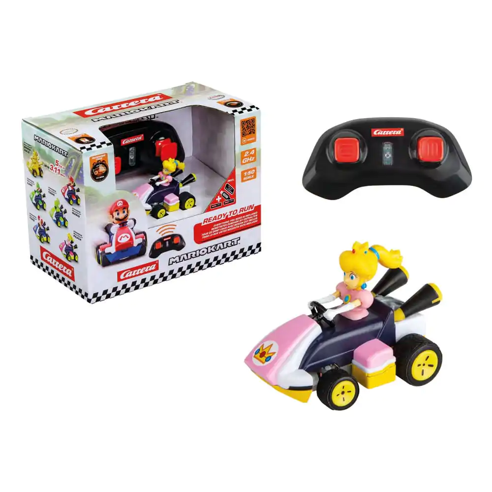Super Mario Kart RC remote-controlled Car 1/50 2.4GHz Mini Peach product photo