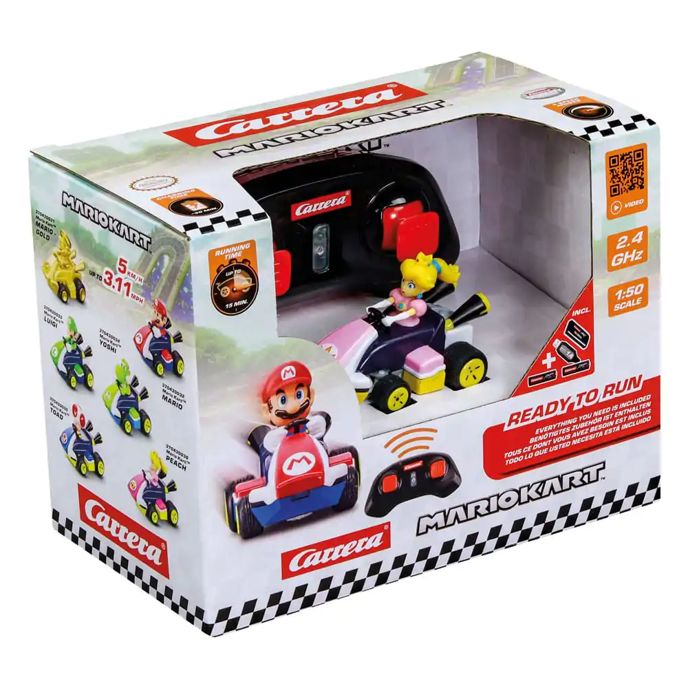 Super Mario Kart RC remote-controlled Car 1/50 2.4GHz Mini Peach product photo