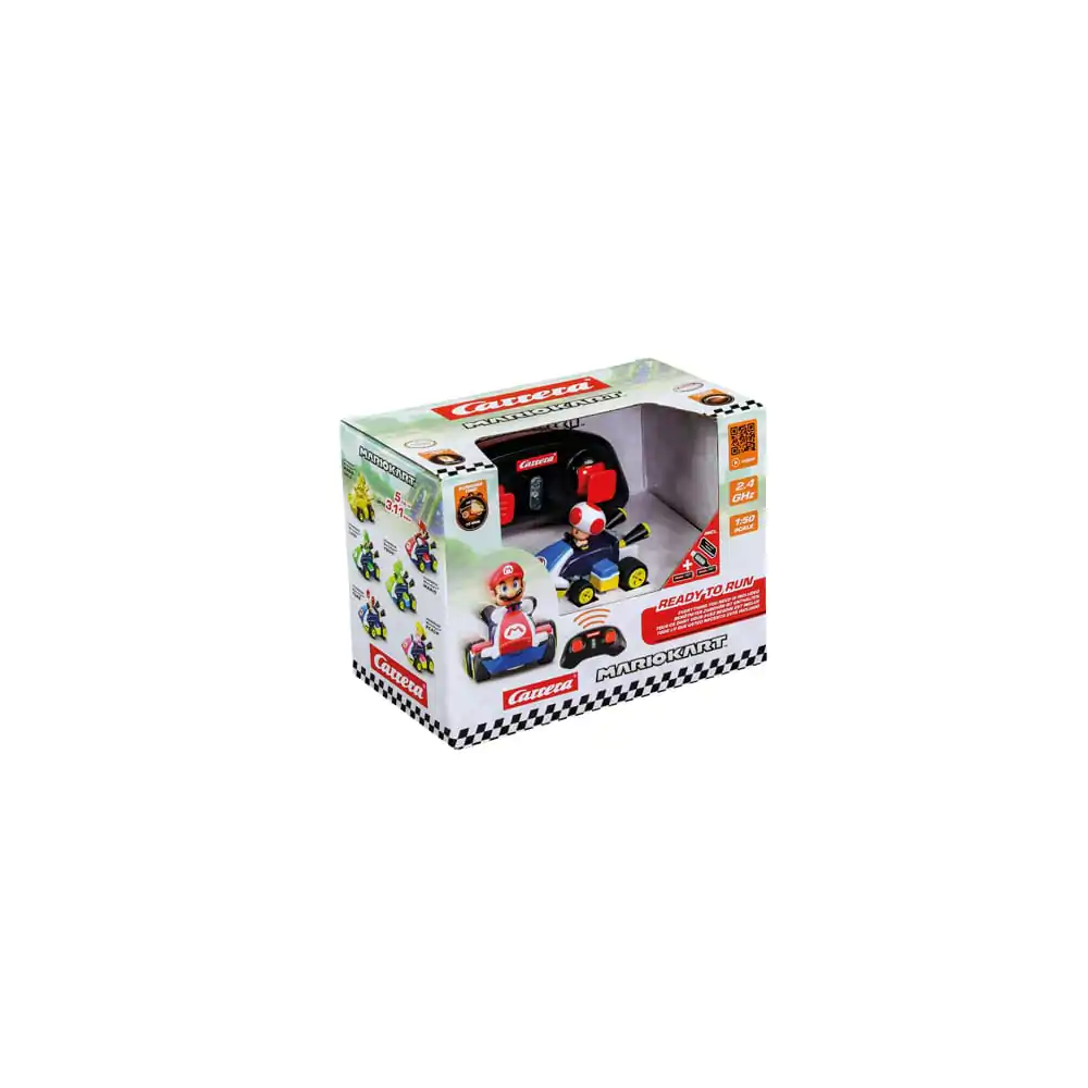Super Mario Kart RC remote-controlled Car 1/50 2.4GHz Mini Toad product photo