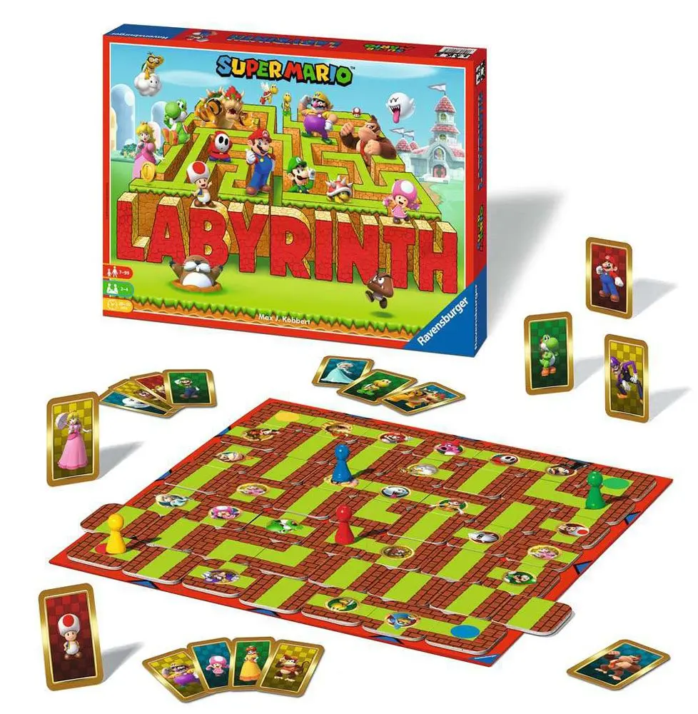 Super Mario Board Game Labyrinth product photo