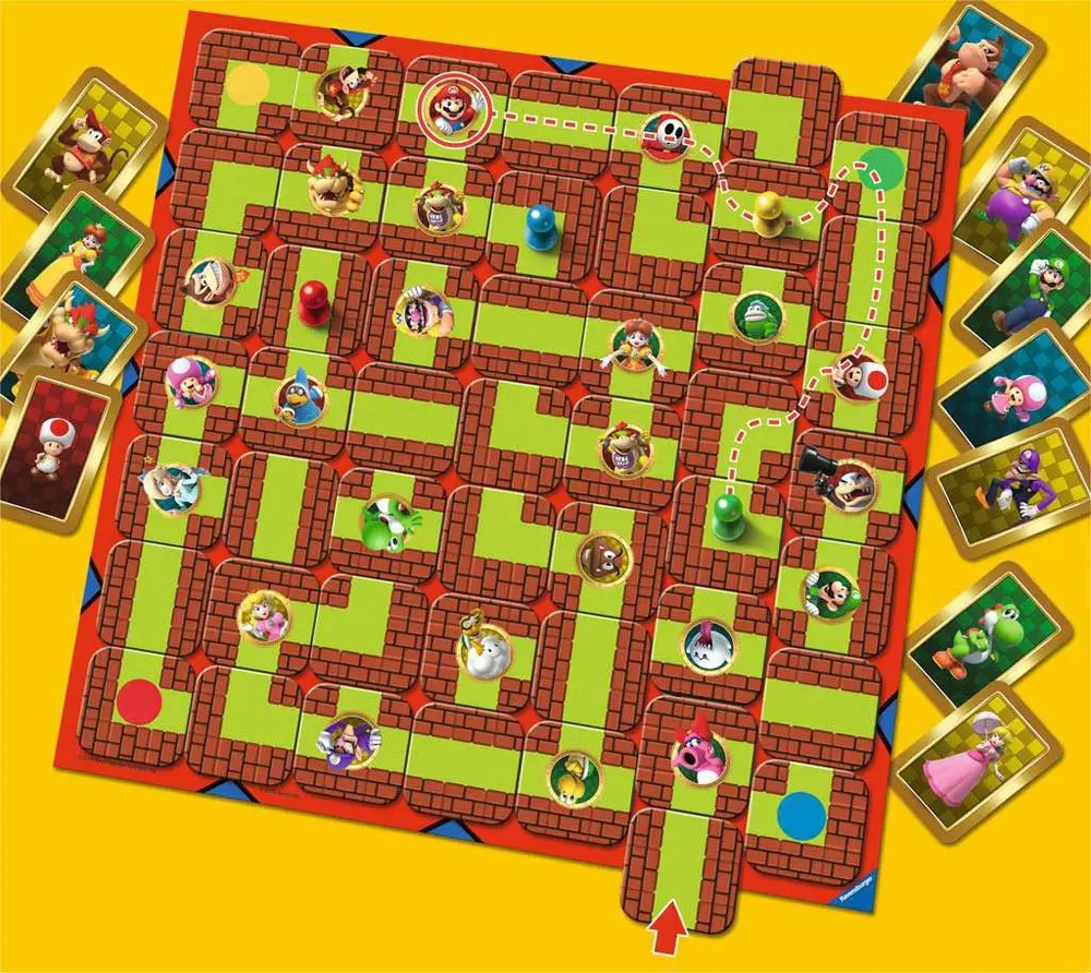 Super Mario Board Game Labyrinth product photo