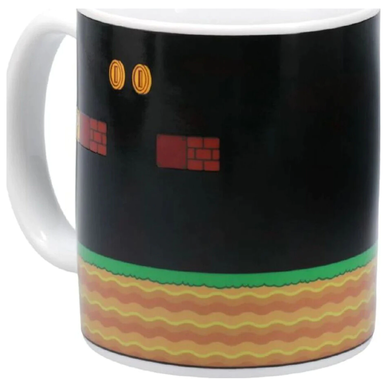 Super Mario Level heat change mug 300ml product photo