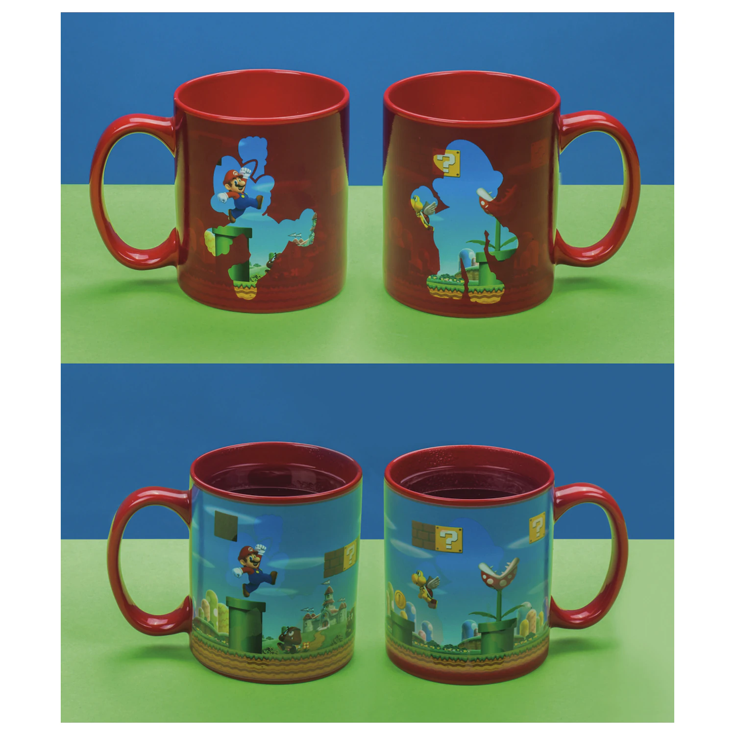 Super Mario Heat Change Mug Level product photo