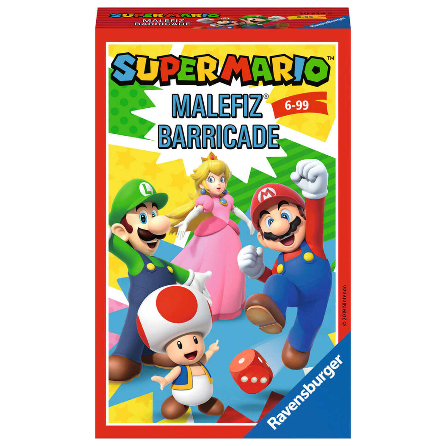 Super Mario Malefiz Barricade travel game product photo