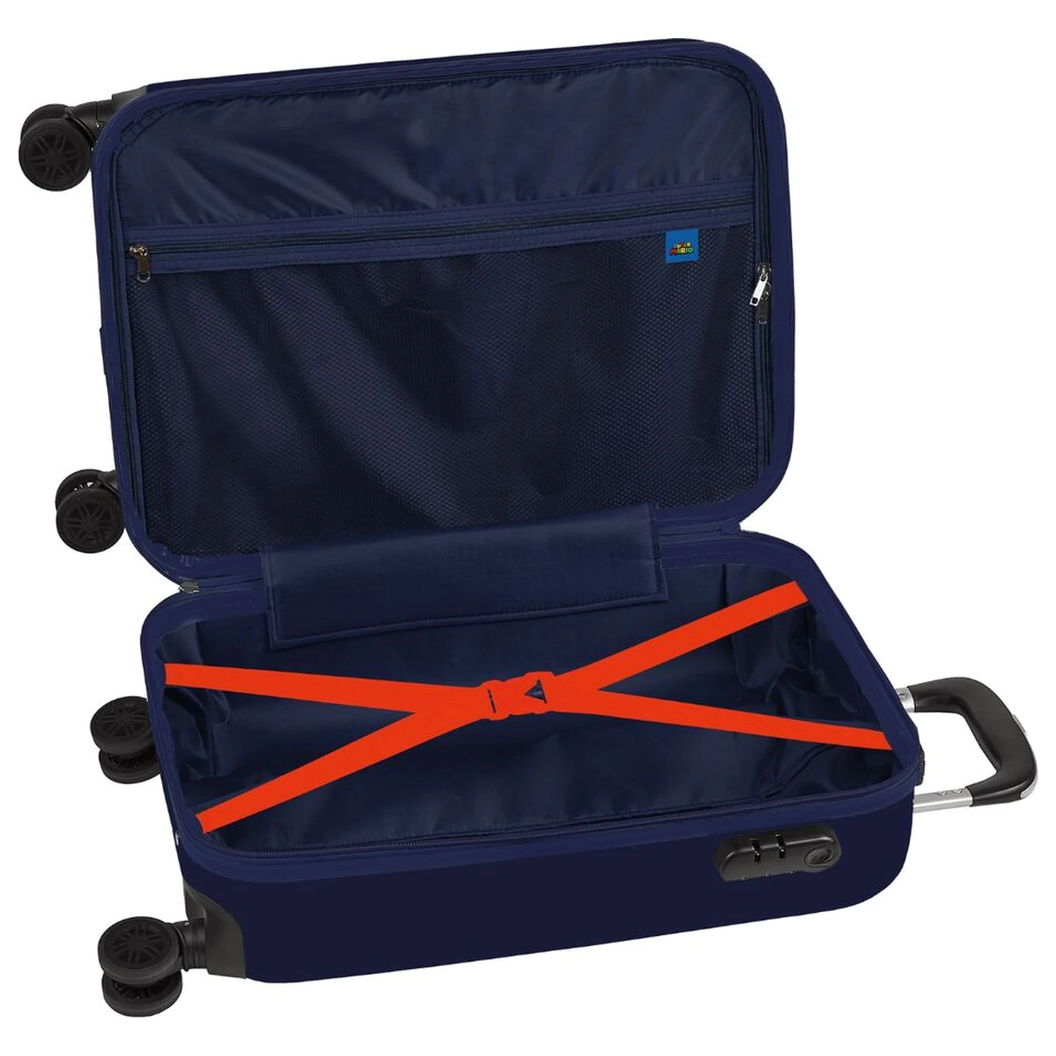 Super Mario Mamma Mia ABS trolley suitcase 55cm product photo