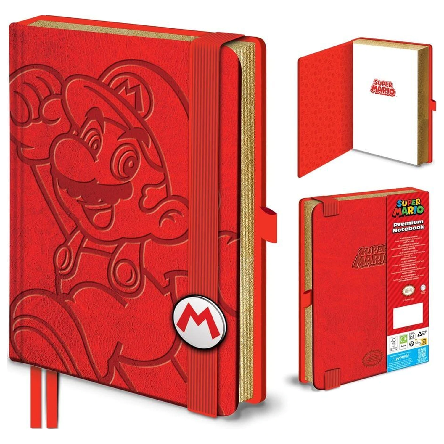 Super Mario - Mario A5 notebook product photo