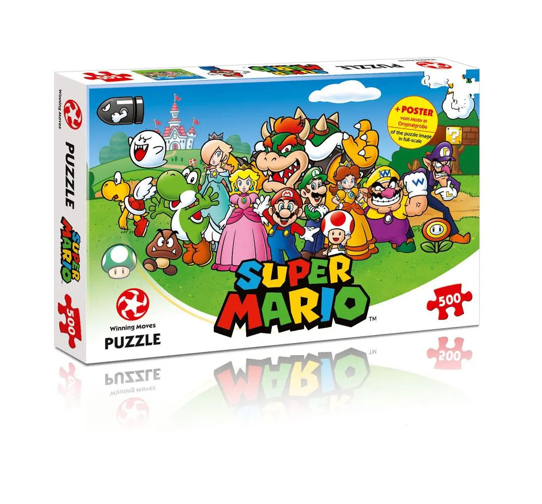 Super Mario Jigsaw Puzzle Mario & Friends product photo