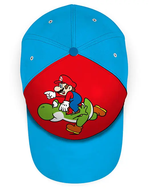 Super Mario Mario and Yoshi  kids baseball cap product photo
