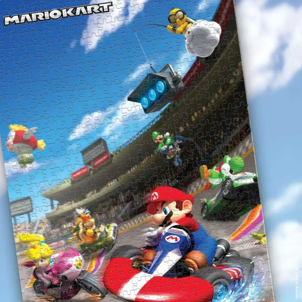 Super Mario Jigsaw Puzzle Mario Kart (1000 pieces) product photo