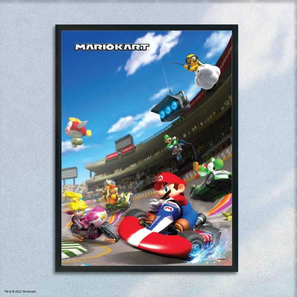 Super Mario Jigsaw Puzzle Mario Kart (1000 pieces) product photo