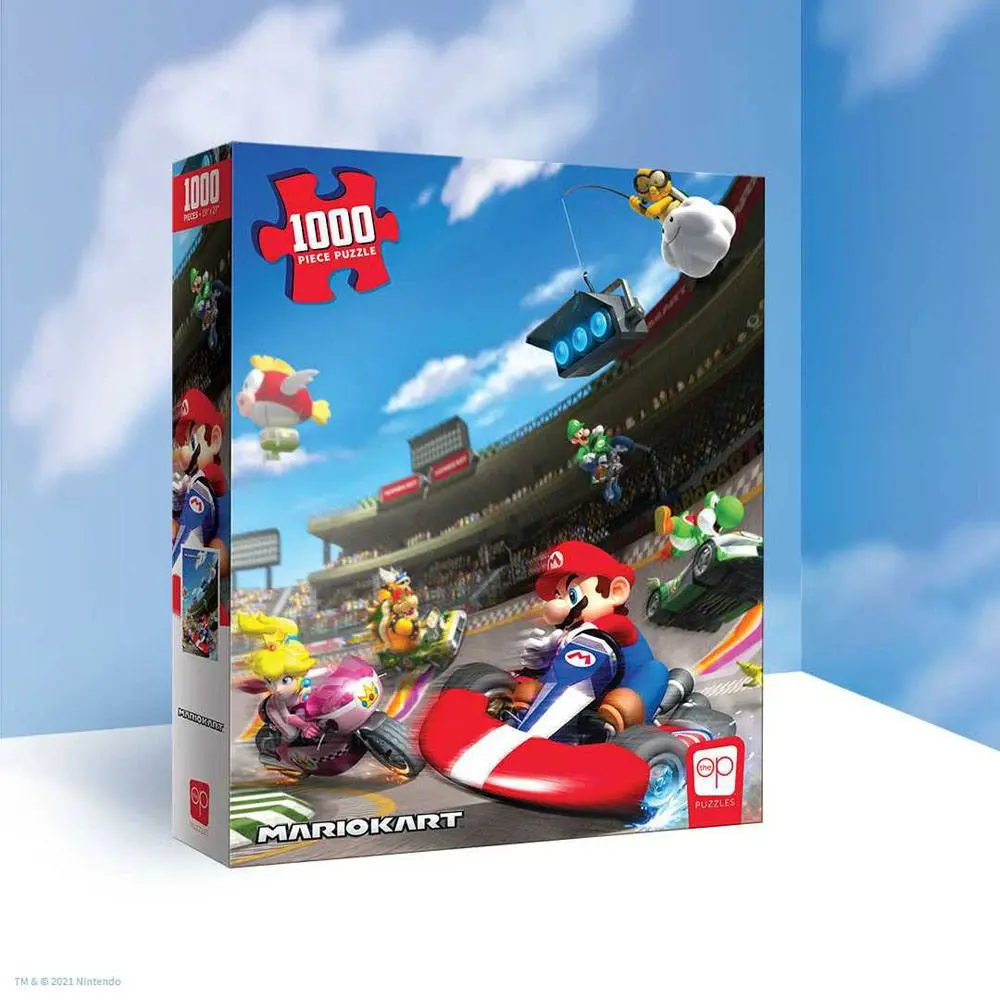 Super Mario Jigsaw Puzzle Mario Kart (1000 pieces) product photo