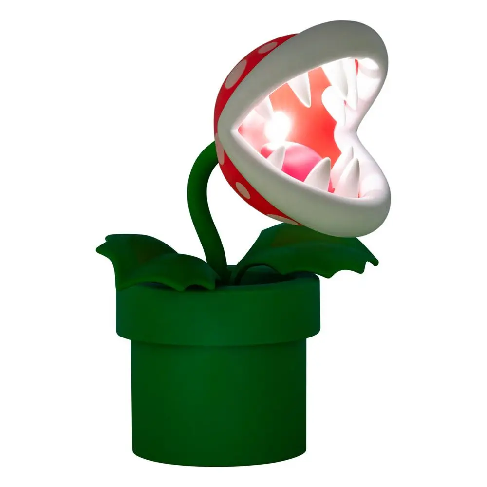 Super Mario Posable Lamp Mario Mini Piranha Plant product photo