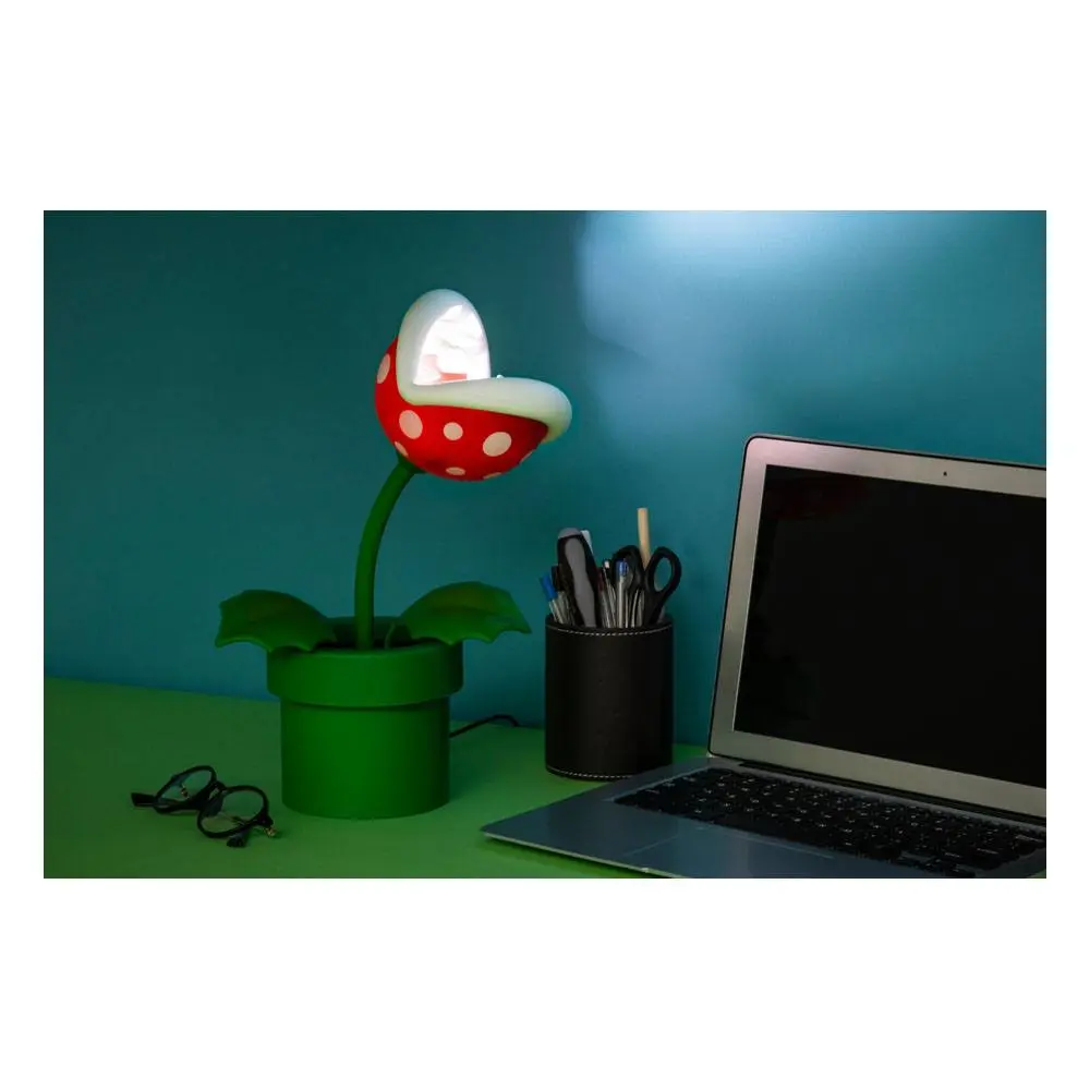 Super Mario Posable Lamp Mario Mini Piranha Plant product photo