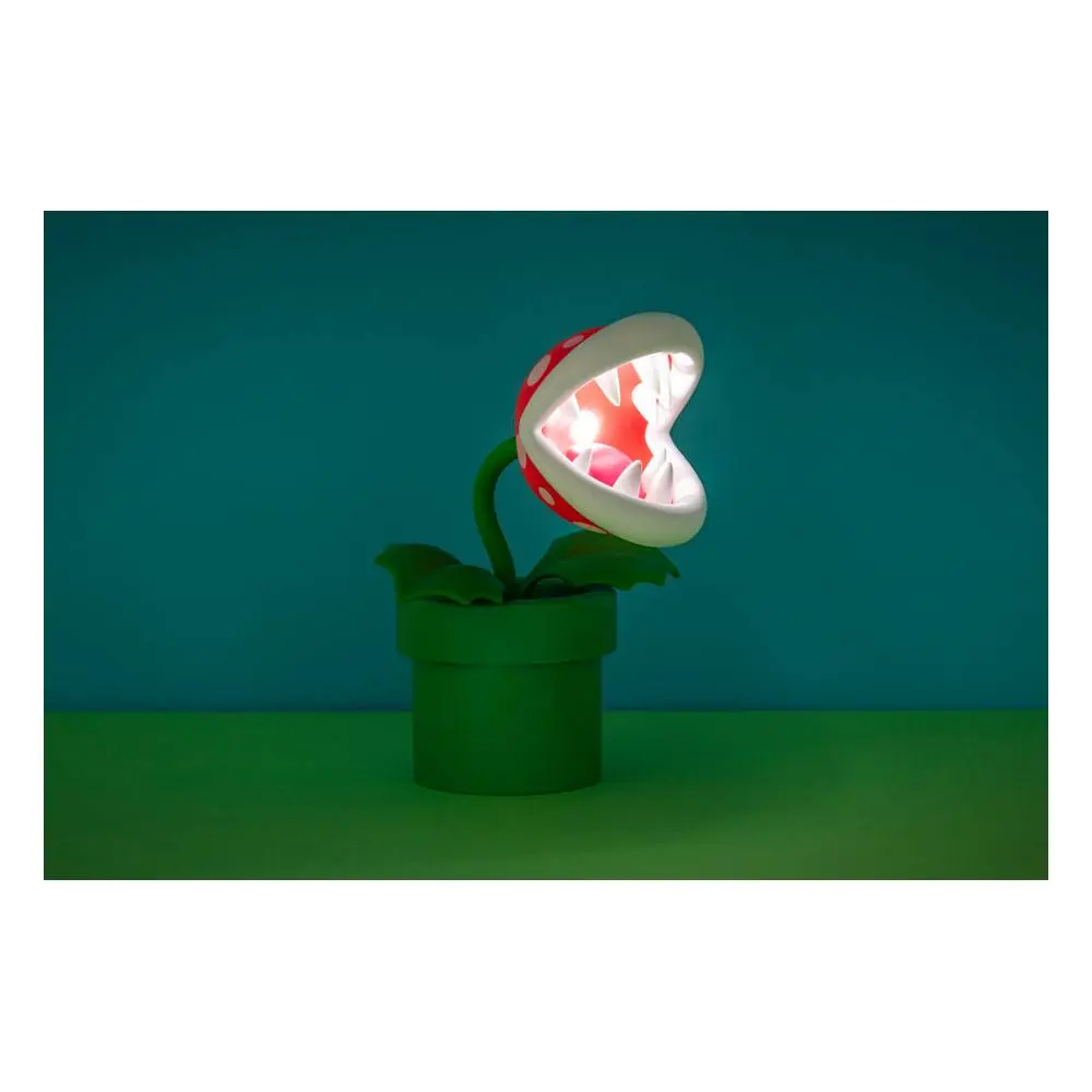 Super Mario Posable Lamp Mario Mini Piranha Plant product photo