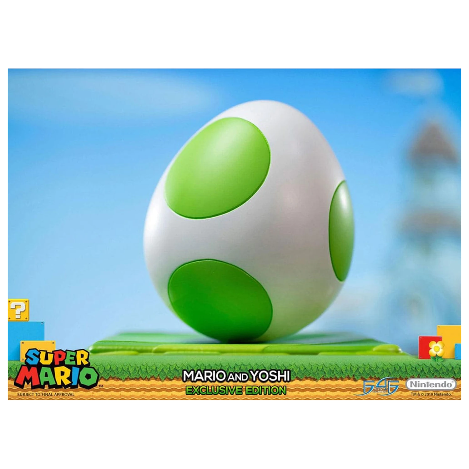 Super Mario Statue Mario & Yoshi 48 cm product photo
