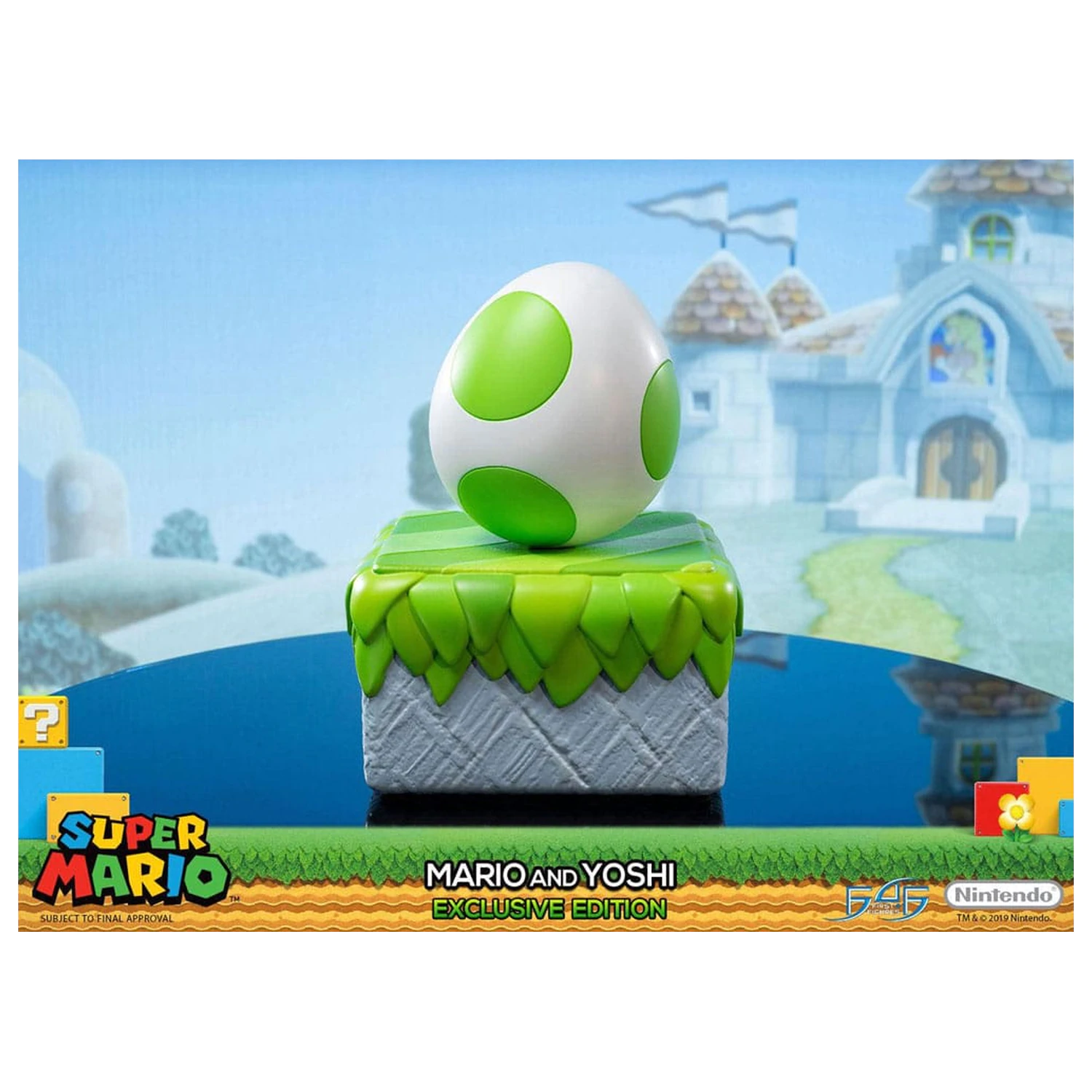 Super Mario Statue Mario & Yoshi 48 cm product photo