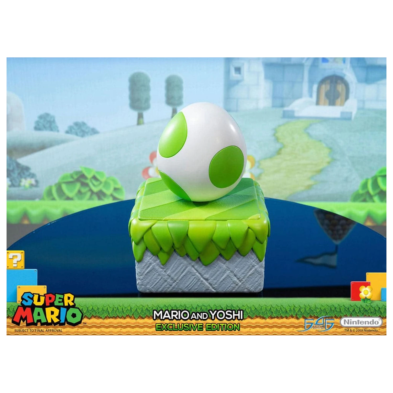 Super Mario Statue Mario & Yoshi 48 cm product photo