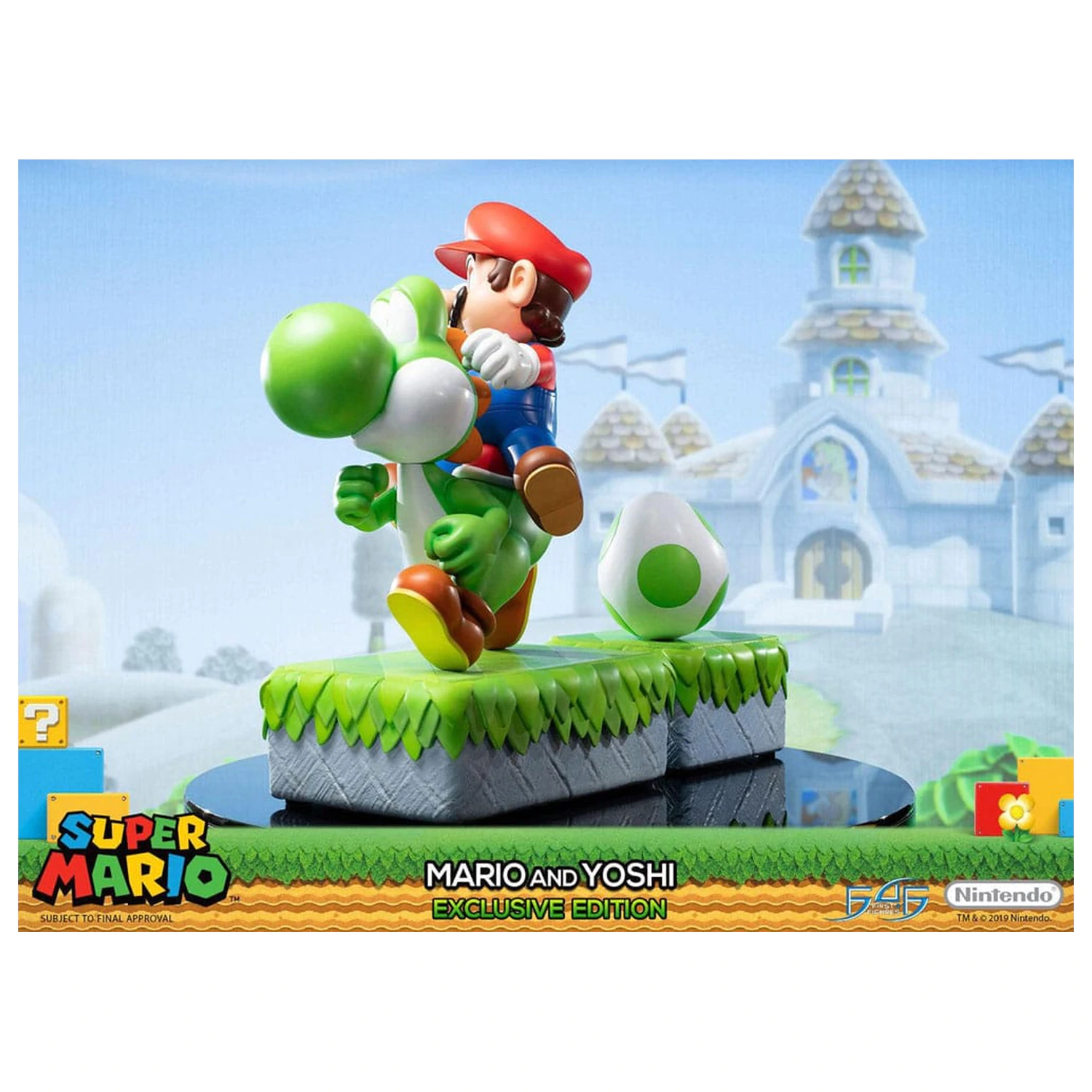 Super Mario Statue Mario & Yoshi 48 cm product photo