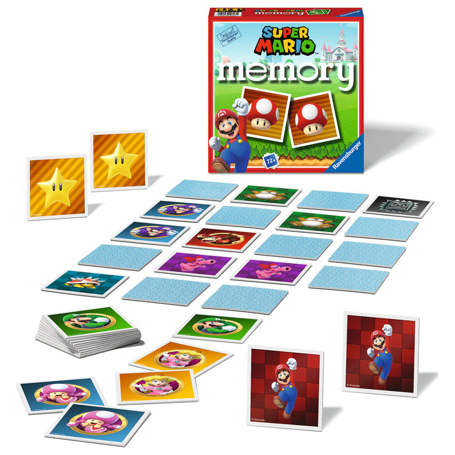 Super Mario memory game product photo