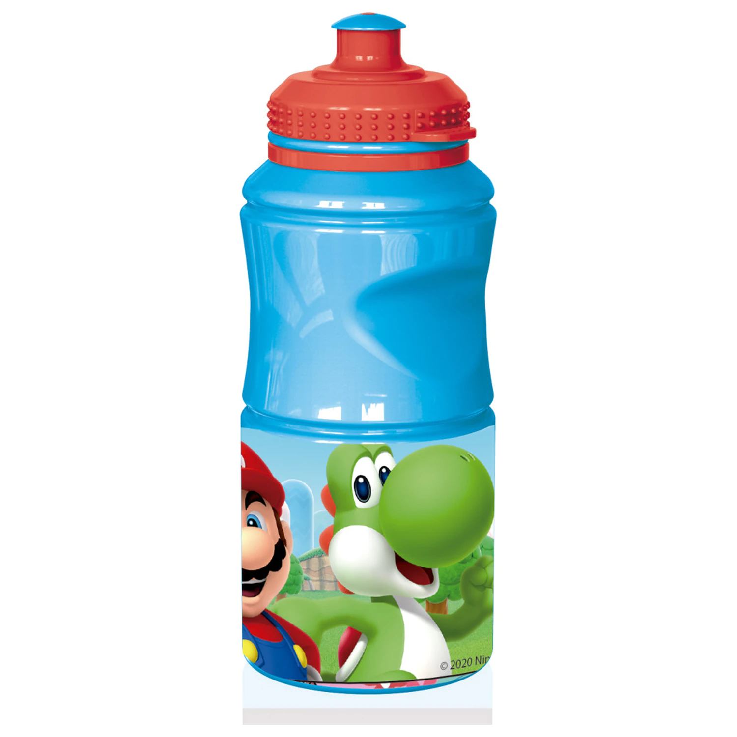 Super Mario Mushroom Kingdom Hold Plastic Sports Bottle 380 ml product photo