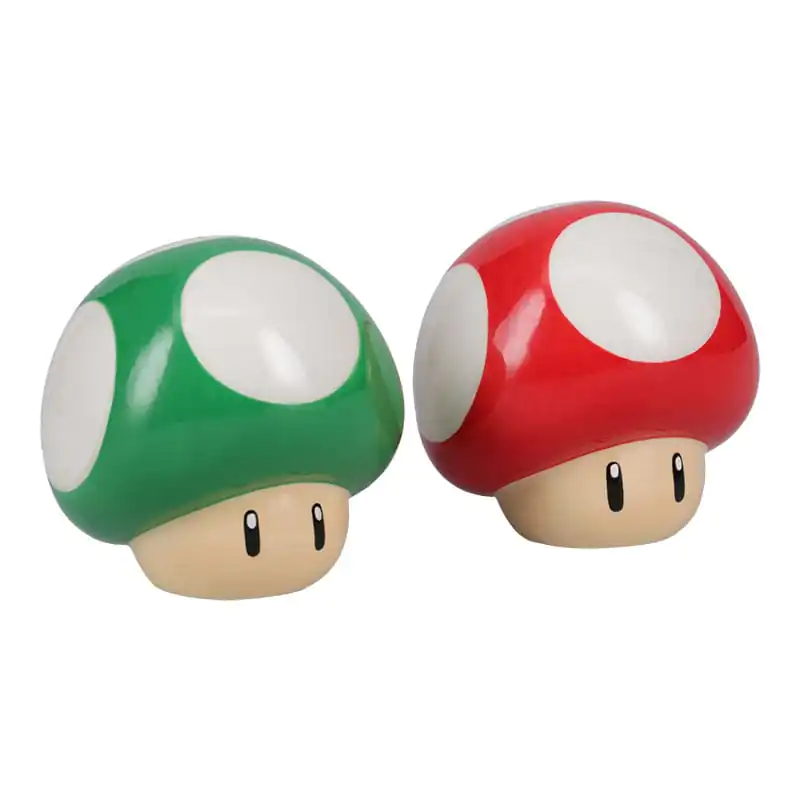 Super Mario Salt and Pepper Shakers Mushroom product photo