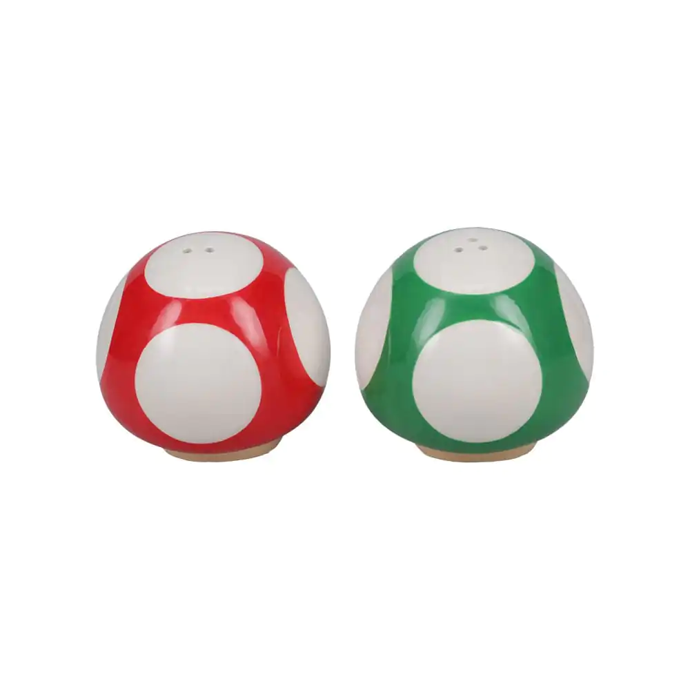 Super Mario Salt and Pepper Shakers Mushroom product photo