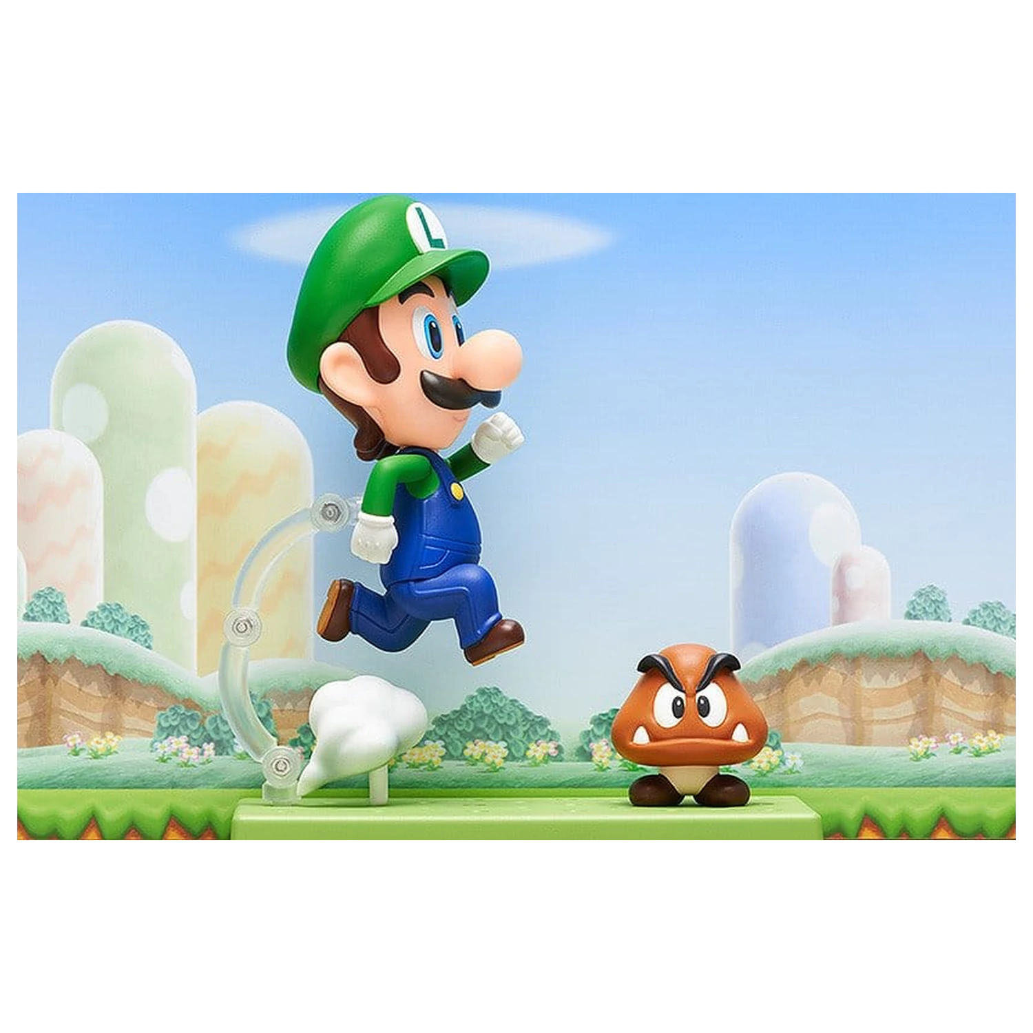 Super Mario Nendoroid Action Figure Luigi 10cm product photo