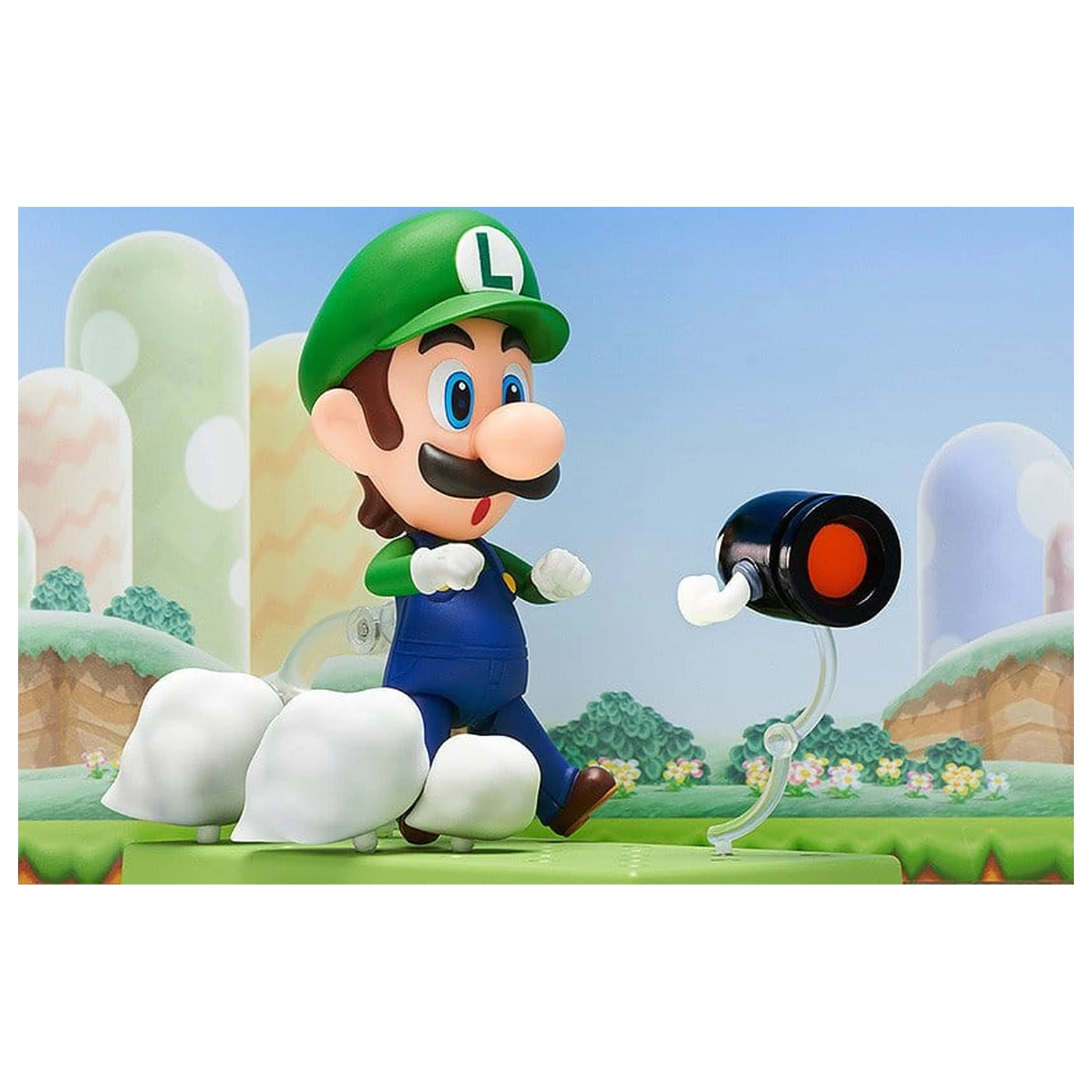 Super Mario Nendoroid Action Figure Luigi 10cm product photo