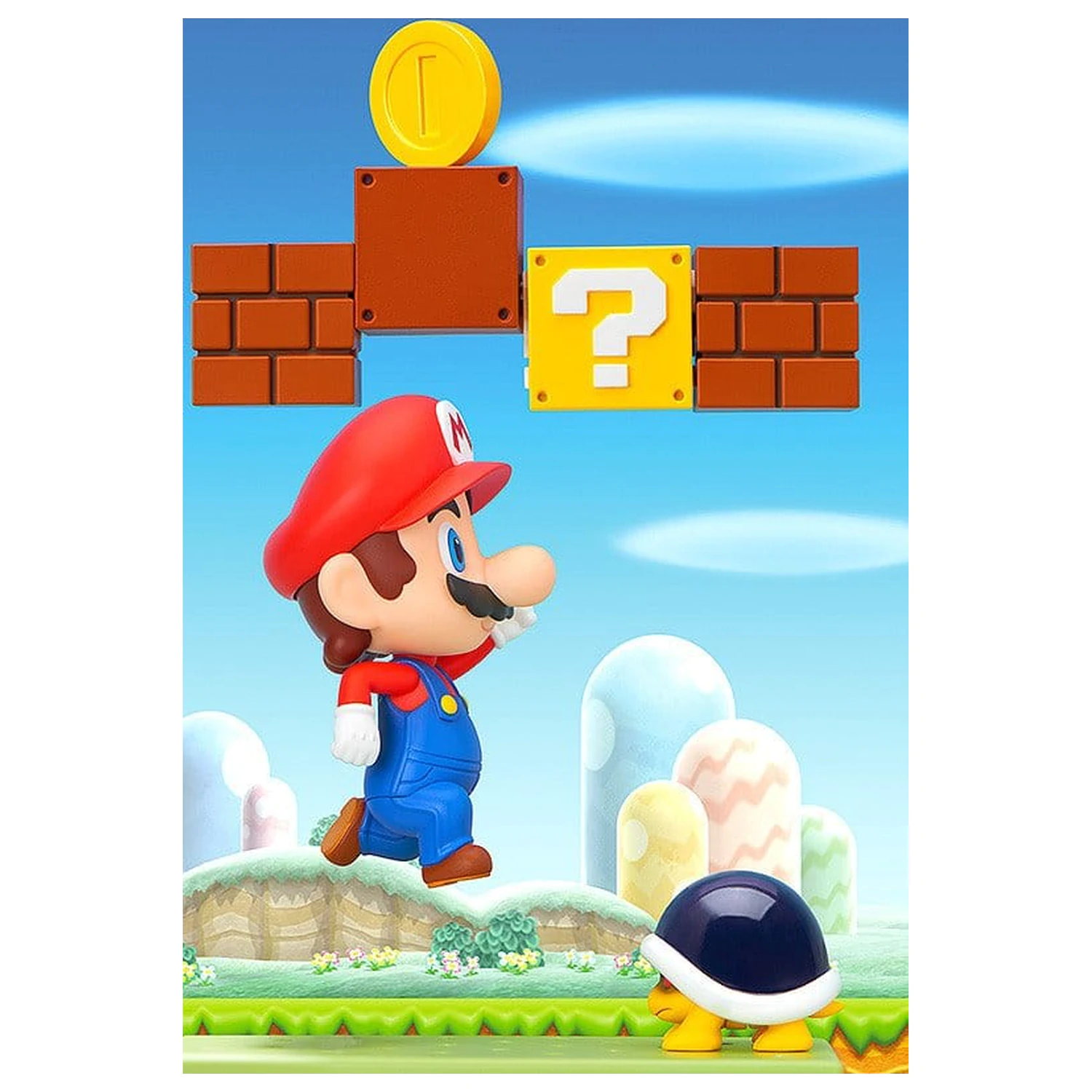 Super Mario Nendoroid Action Figure Mario 10cm product photo