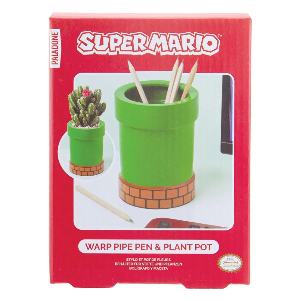 Super Mario Pen Pot Pipe Plant product photo