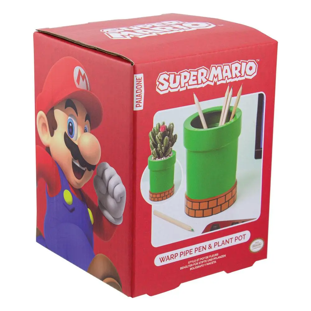 Super Mario Pen Pot Pipe Plant product photo