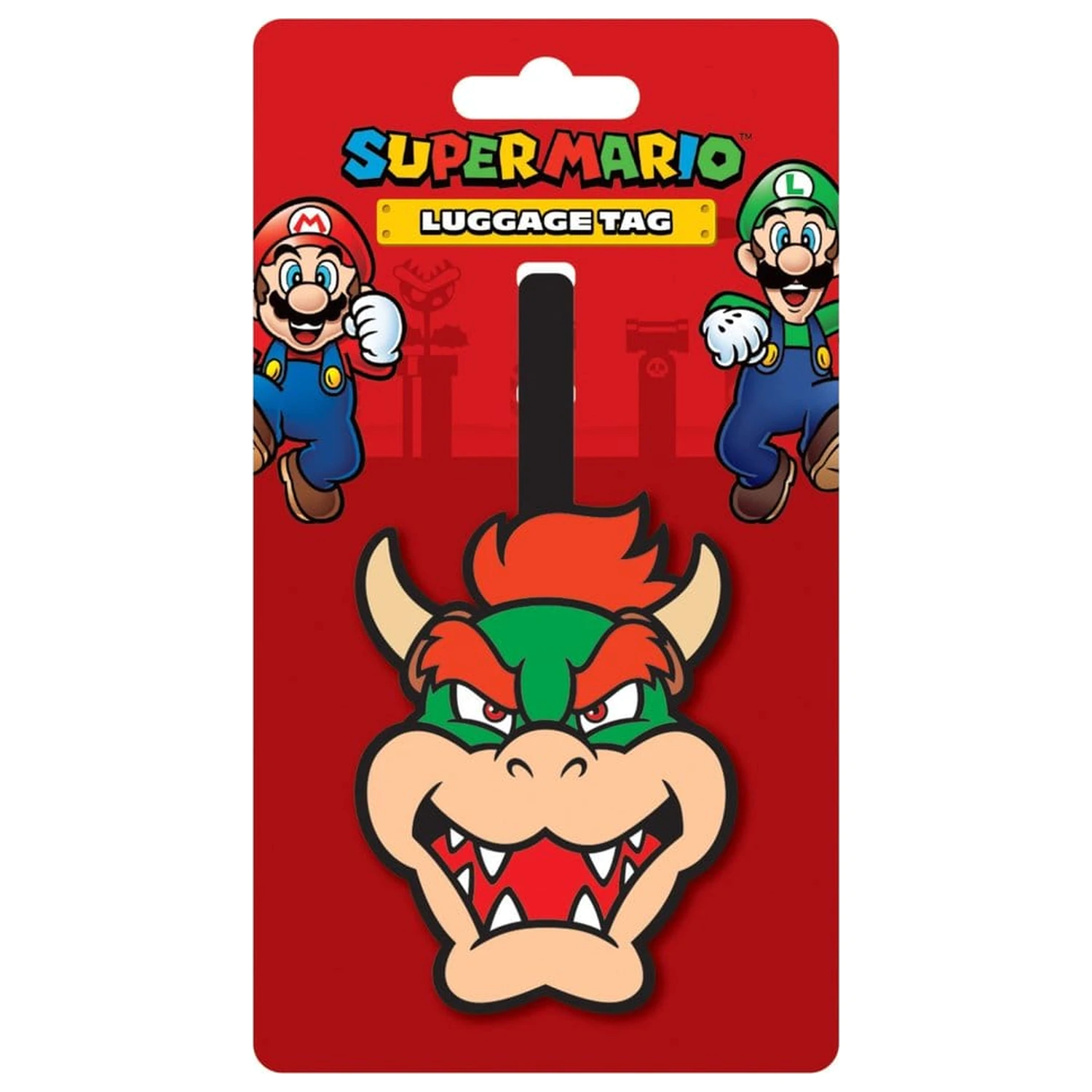Super Mario Luggage Tag (Bowser) product photo